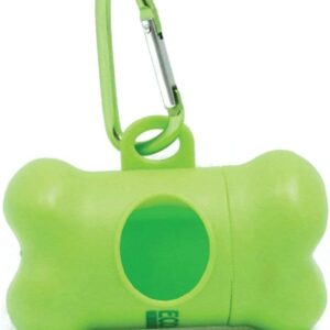 Dog Poop Bag Dispenser with Stainless Steel Carabiner Clip (PB0007) – Dog Waste Bag Holder (Without Bags)