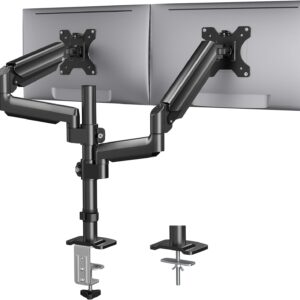 HUANUO Dual Monitor Mount up to 32 inches Screens
