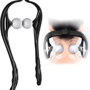 Neck Massager for Pain Relief Deep Tissue Self Trigger Point Shiatsu Shoulder &