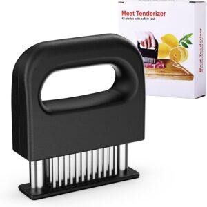 Meat Tenderizer Tool with 48 Stainless Steel Blades