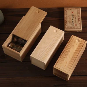 Bamboo Desktop Organizer Box