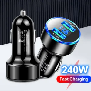 240W Dual USB Car Charger