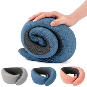 U Memory Foam Neck Pillow