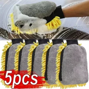 Waterproof Chenille Car Wash Gloves