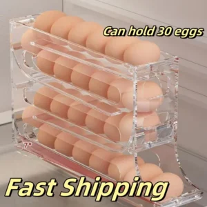 Roll-Out Egg Fridge Organizer