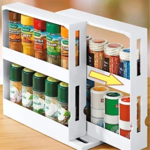 2-Layer Rotating Spice Rack