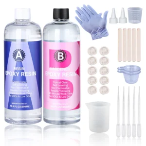 Crystal Clear Epoxy Resin Kit