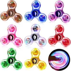 Glow-in-Dark LED Fidget Spinner