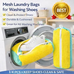 Chenille Shoe Laundry Bags