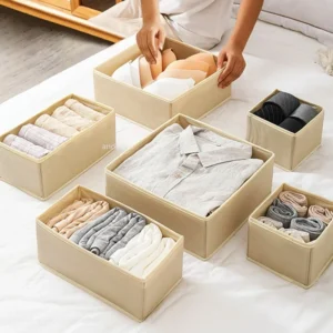 Foldable Underwear Drawer Organizer