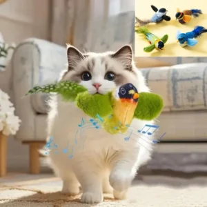 Wall Hanging Bird Cat Toy