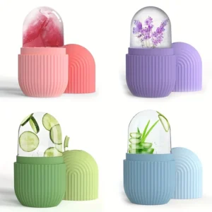 Silicone Ice Face Roller Tray