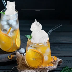 Cute Cat Ice Cube Molds
