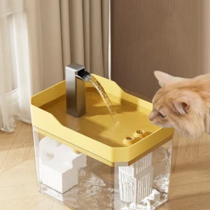 Transparent Pet Water Fountain