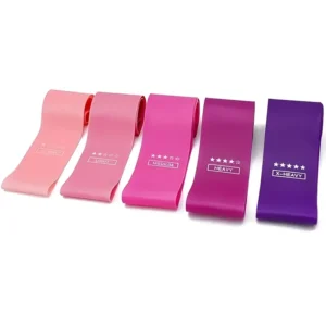 Pink Resistance Bands Set