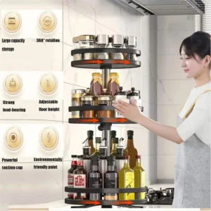 360° Rotating Spice Rack