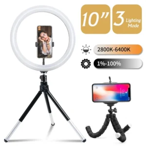 LED Ring Light with Tripod
