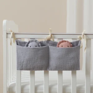 Cotton Crib Storage Organizer