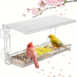 Indestructible Window Bird Feeder