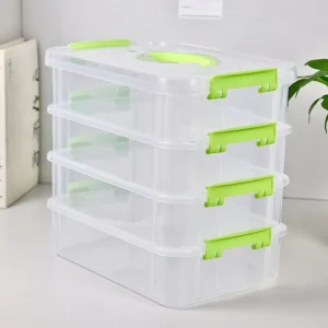4-Layer Stackable Desk Organizer