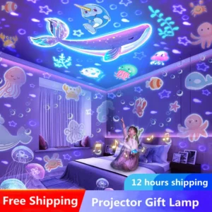 Starry Galaxy Projector Lamp