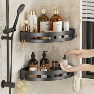 No-Drill Shower Caddy Shelves