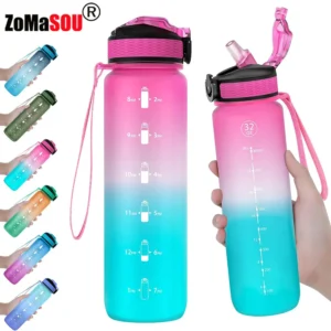 1L Motivational Water Bottle