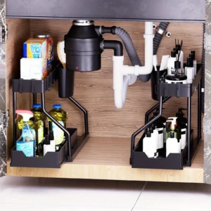 Pull-Out Layered Storage Rack