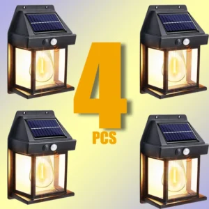 Solar Motion Sensor Wall Light