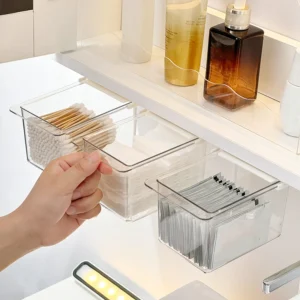 Pull-Out Bathroom Cabinet Organizer
