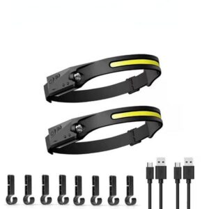 USB Rechargeable COB LED Headlamp