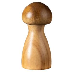 Mushroom Wooden Pepper Grinder