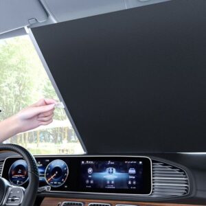 Retractable Pet Car Window Sun Shade