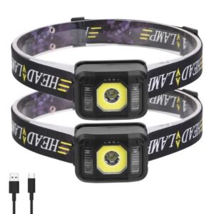 Motion Sensor Pet Headlamp 2-Pack